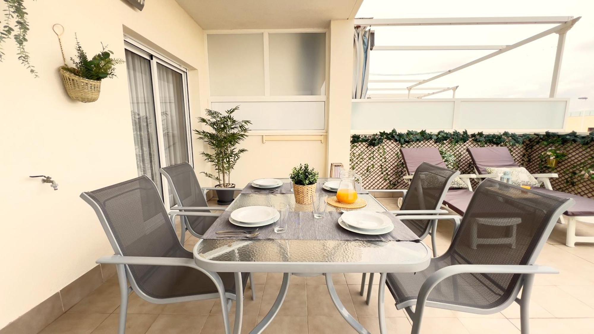 La Ribera - Terraza, Piscina Y Playa Διαμέρισμα San Javier Εξωτερικό φωτογραφία